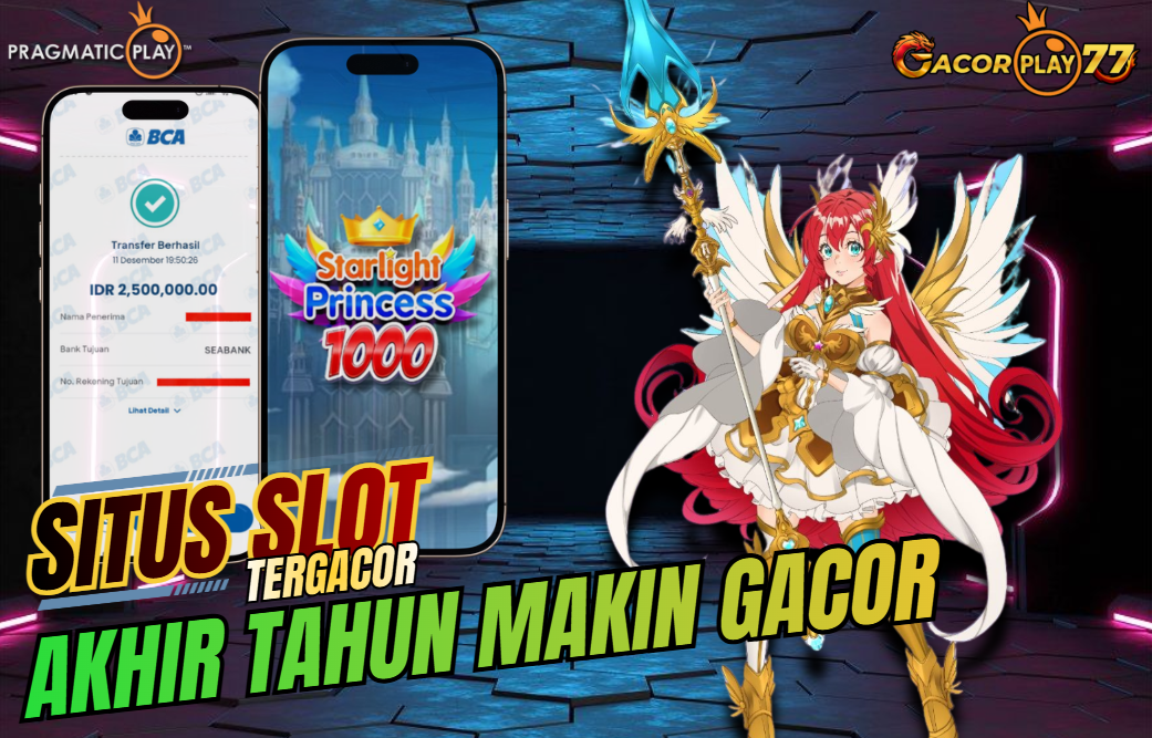 Selamat kepada user id : zu***am Wede Rp 2.500.000 di Game STARLIGHT PRINCESS 1000 PRAGMATIC PLAY Cair Gk Sampe 1 Menit! Menang Mudah di Gacorplay77